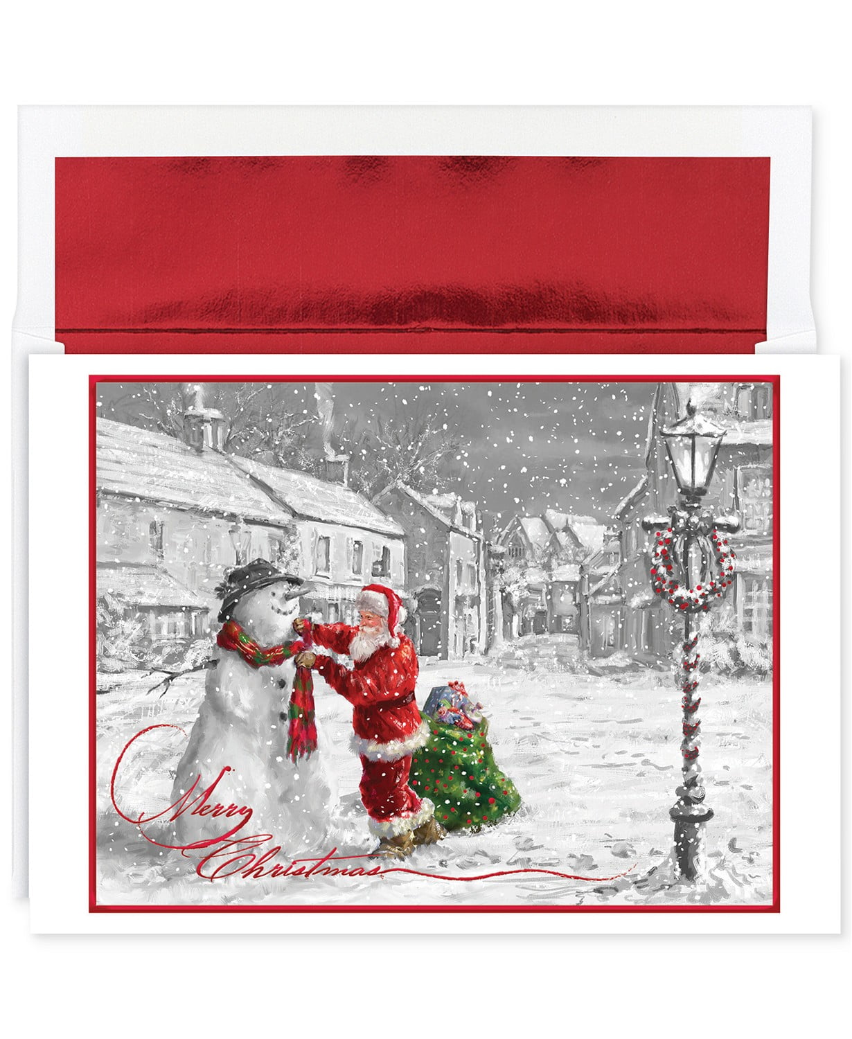 Masterpiece Studios Holiday Collection 18 Cards / 18 Foil Lined