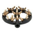 thumbnail image 4 of Jet Burner Round Shape Natural Gas 23 Tips Up to 80,000 BTU/HR US Jet Burner with 23 heads of Natural Gas Intake Chinese Wok Range Pot Natural Gas Jet Burner, 4 of 20