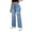 Sky Blue, variant on Women Stacked Pants Ripped Jeans Boyfriend Jeans Distressed Jeans Baggy Cargo Pants Jeans Straight Leg Pants Dark Blue M