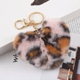 thumbnail image 2 of Twinkseal Keychain Decoration Plush Love Heart Keychain Soft Fluffy Lightweight Key Ring Holder for Girls Handbag Backpack Decoration Pendant Birthday Gift, 2 of 8