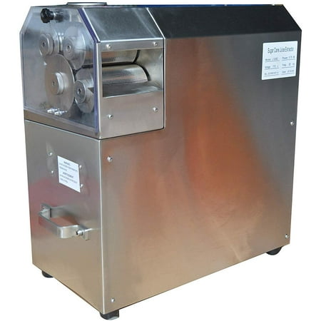 Sweet Home Electric INTBUYING Four Rolls Electric Sugar Cane Ginger Sweet Sorghum Masticating Juicer Press Juicer 110V 134028 ()