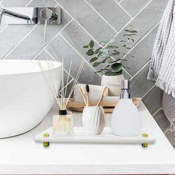 Tongina Instant Dry Sink Organizer Sink Bathroom Sink Drying Stone for Modern Home Anti Slip Kitchen Countertop Stone Sink Tray