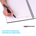 thumbnail image 4 of Yeacher Carnet Intelligent Réutilisable Effaçable Couverture Rigide Carnet de Notes Journal Effaçable à Chaud Format A4 20 Feuilles avec Stylo Effaçable Étiquette en Tissu Autocollant pour Bureau École Étudiants Voyageurs, 4 of 6
