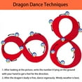 thumbnail image 6 of Dragon Poi Colorful Dance Silk Kite, Washable, Fitness Gymnastics Flinging Dragon Ribbon Dance, Art Dance Flag Dragon Streamer, for Outdoor Physical Training Art Dance Flag, 6 of 7