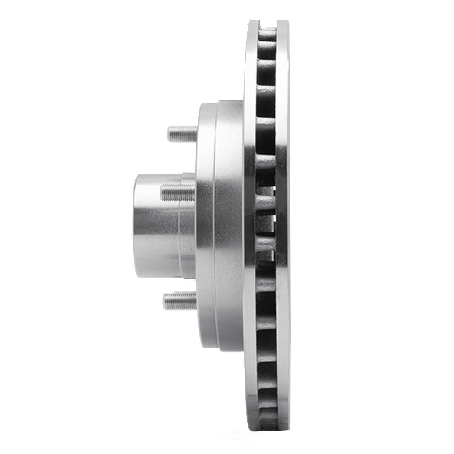 Dynamic Friction Company 631-47007L DFC Brake Rotor - Drilled And Slotted - Silver