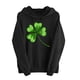 thumbnail image 2 of Uootdi Oversized St Patricks Day Hooded Sweatshirts for Women Irish Saint Pattys Shamrock Crewneck Long Sleeve Shirts Holiday Trendy Pullover Tops Gift, 2 of 6