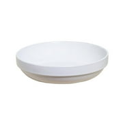 Mainstays Stackable White 12 Inch Low Bowl