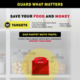 thumbnail image 5 of Catchmaster Pantry Moth Traps  2 Count with Pheroguard Technology, Sticky Pheromone Glue Traps for Food Storage Areas, 12 ft Radius Coverage, Monitor Grid, 5 of 6