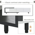 thumbnail image 7 of Royard Oaktree Extra Long TV Stand Fits TVs up to 90", Extended Media Console with Storage Drawers,, 7 of 7
