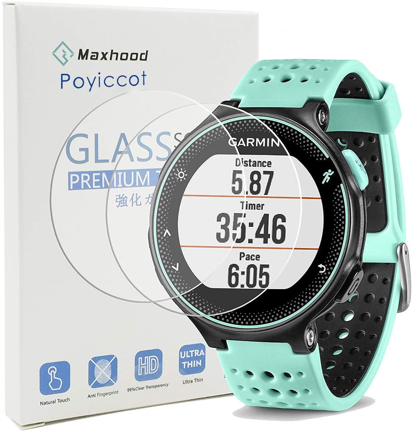 garmin forerunner 235 screens