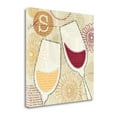 thumbnail image 2 of "Wine Script II" By Veronique Charron, Fine Art Giclee Print on Gallery Wrap Canvas, Ready to Hang, 2 of 2