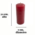 thumbnail image 2 of Velón Liso 1 Kg. (Rojo), 2 of 2