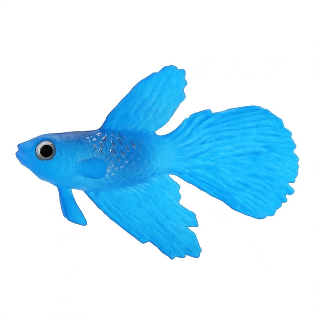 Peces pequeños artificiales, decoración del acuario, peces artificiales divertidos, peces falsos meticulosamente diseñados Jadeshay A