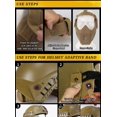 thumbnail image 5 of Wosport V5 Conqueror Nylon Mask Ear Protection and Breath ability for Adult Male  Sports - Tan, 5 of 7