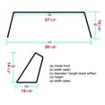 thumbnail image 6 of Premier Pontoon Boat Windshield 7-3860 | Liberty 30 1/8 Inch Clear, 6 of 6