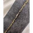 thumbnail image 3 of Baguette CZ Diamond Gold plated Bracelet chain,wedding,valentine gift For Her, 3 of 5
