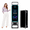 Black, variant on Fantasyview 40" Magic Mirror Photo Booth with 21.5" Interactive Touch Screen, Built-in Mini PC, RGB LED Frame, Portable Digital Photo Booth Kiosk for Parties, Weddings and Events
