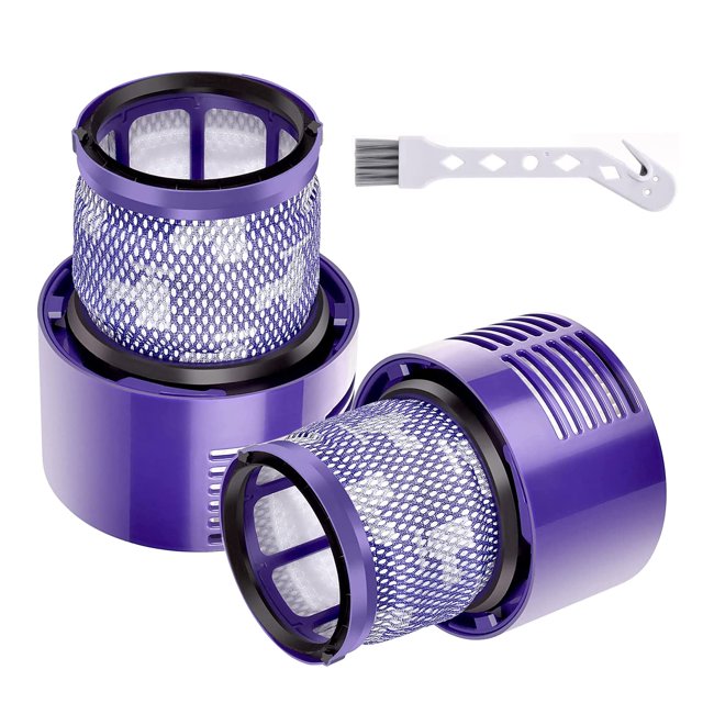 Paquete de 2 Filtros de Repuesto para Aspiradoras Dyson V10 Cyclone funisway