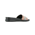 thumbnail image 3 of LOGO By Lori Goldstein Womens Gwen Slide Sandal Shoes, Light Peach, US 11, 3 of 3