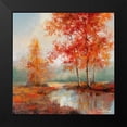 thumbnail image 2 of Chiu, T.C. 15x15 Black Modern Framed Museum Art Print Titled - Autumns Grace II, 2 of 5