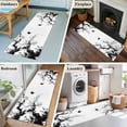 thumbnail image 5 of Chinese Painting 2'x6' Runner Rugs for Hallway Kitchen Bedside Non Slip, Traditional Culture Cool Bird Tree Branch Entryway Rug Runners with Rubber Backing, Long Carpet Runner for Laundry Room, 5 of 8