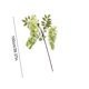 thumbnail image 3 of Encrypted Wisteria Synthetic Flower Artificial Flower Decoration Flower Long Branch Hanging Ceiling Wedding Flower Arrangement Setup Photography Props, 3 of 6