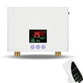 thumbnail image 1 of Tankless Water Heater, 3000W Mini Electric Instant Hot Water Heater LED Display, On Demand Water Heater With Remote Control ,Digital Temperature Display, 1 of 7