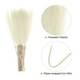 thumbnail image 3 of Uxcell 30pcs Dried Faux Pampas Grass 21 Inch Artificial Fake Fluffy Pampas Grass Decor for Fall Home Vase Floor Table Wedding Decorations, Beige, 3 of 7
