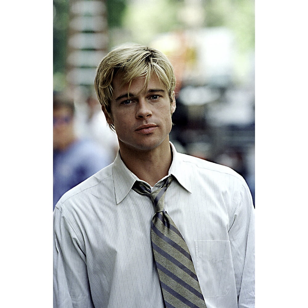 Brad Pitt Behind The Scenes Of Meet Joe Black Photo Print 24 X 30  brad-pitt-behind-the-scenes-of-meet-joe-black-photo-print-24-x-30