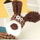thumbnail image 4 of Juguete interactivo de peluche con sonido para gatos y mordeduras de muelas con cuerda de algodón para perros y cuadros de piña para mascotas, 4 of 5