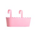 thumbnail image 1 of 1 Piece/ Frosted Hook Detachable Double Hook Iron Flower Bucket, 1 of 8