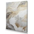 thumbnail image 2 of Designart "Gold And Grey Abstracted Line Artistry V" Minimalism Line Art Canvas Print, 2 of 5