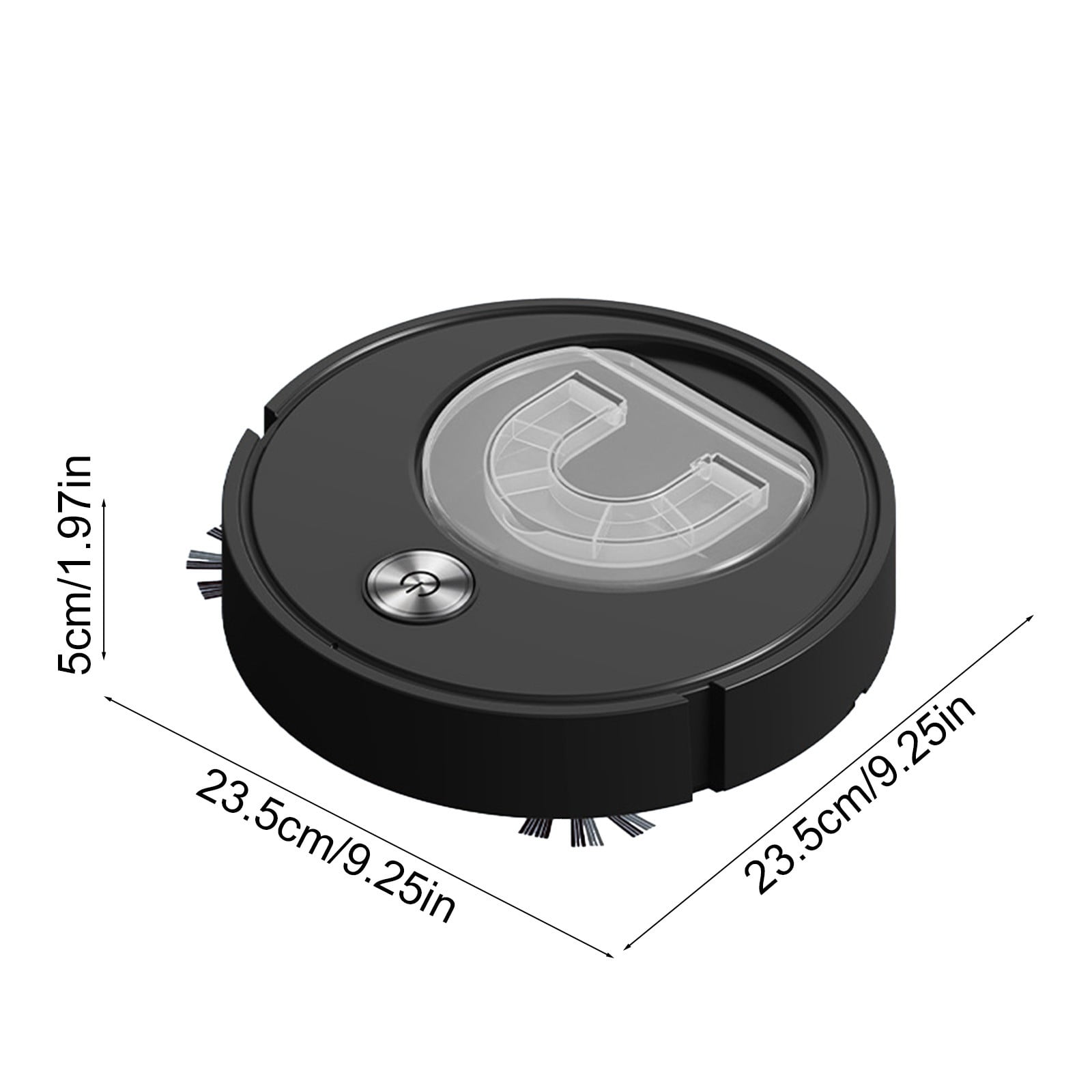 Robot Vacuum and Mop, Vacuum Robot mop Advanced Obstacle Avoidance, Robotic Vacuum Cleaner Aspiradora Robot Robotic Vacuum CleanerDesign, Ideal for Pet Hair, Hard Floor,Carpet