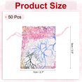 thumbnail image 2 of Uxcell Organza Bag, Sheer Colorful Coral Mesh Bags Drawstring Gift Bags Party Favor Bag Jewelry Pouches Pink-Gold 2.7" x 3.5", 2 of 6