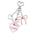 thumbnail image 3 of Sweet Bows Star Heart Keychain Bag Charm Aesthetic Keyring Bags Charm Love Design For Women And Fashion Enthusiasts, 3 of 11