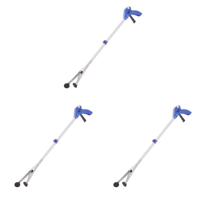 JShteea Clip Limpieza Aleación Aluminio para Recogedor Basura para Interior/exterior/lugar Trabajo/hogar