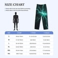 thumbnail image 4 of Fotbe Green Lightning Flash Pantalones de Pijama para Hombre, Pantalones de Dormir, Pantalones de Casa con Cintura Ajustable y Bolsillos-X-Large, 4 of 6