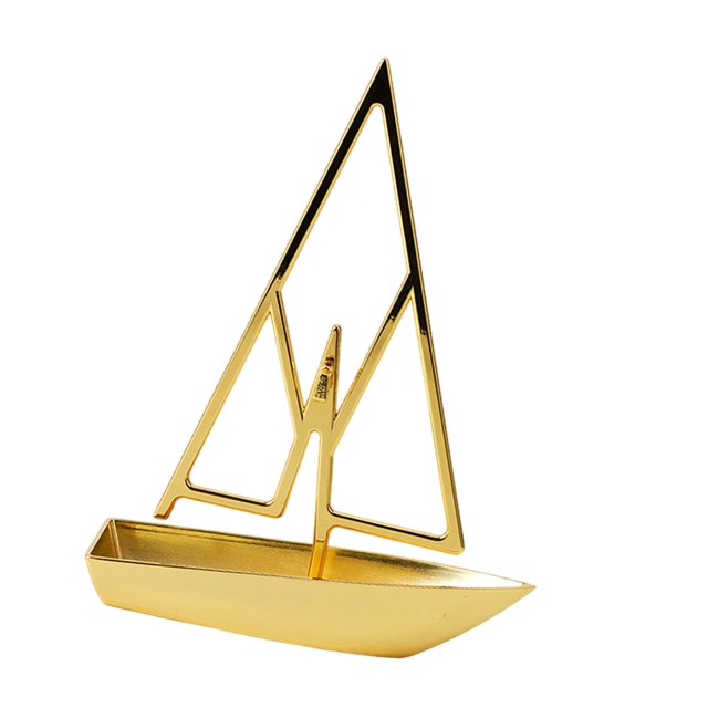 Soporte de aleación para quemador de incienso colgante, soporte de almacenamiento, base de bobina Oro