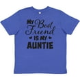 thumbnail image 3 of Inktastic My Best Friend is My Auntie with Hearts Youth T-Shirt, 3 of 5
