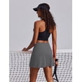 thumbnail image 3 of Pinspark Golf Skirts for Women Tummy Control Tennis Skorts Skirt with Pockets High Waisted Athletic Skort Pickleball Running Skirt, 3 of 6