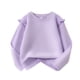 thumbnail image 3 of Blusas y camisas de manga larga con cuello redondo Camiseta de manga larga con volantes de color liso para niña Camiseta informal de cuello redondo para primavera y otoño Top/camisa de manga larga con, 3 of 4