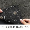 thumbnail image 6 of Black Gothic Sun Moon Star Pattern Door Rugs,Washable Non Slip Door Mats Indoor,Decorative Door Mats,Entry Mat Indoor for Entrance,Bedroom,Kitchen,Bathroom,17"x30", 6 of 6