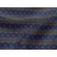 thumbnail image 4 of oneOone Viscose Jersey Fabric Diamond & Paisley Block Printed Fabric 1 Yard 60 Inch Wide, 4 of 4