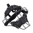 thumbnail image 2 of Softball Face , Softball Fielder , Sports Accessories Fit All Ages, Lightweight Fielder Head Protection Infielder's Face for Baseball Black, 2 of 8
