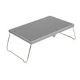 thumbnail image 4 of Mesa plegable para acampar, aleación de aluminio multifuncional para Patio, Picnic, jardín Gris, 4 of 8
