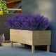 thumbnail image 4 of Decoración de Plantas Artificiales Billuyoard 2 Piezas Amarillo, 4 of 6