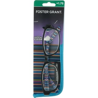  (3 PAIR+ BONUS) Foster Grant ELENORE +1.25 Reading Glasses +  FREE BONUS MICROFIBER CLEANING CLOTH : Health & Household