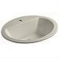 thumbnail image 2 of Bryant Oval Self Rimming Bathroom Sink - Faucet Mount: Single hole, Finish: Sand Bar, 2 of 2