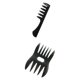 thumbnail image 1 of 2x Wide Comb Angle Adjustment rge Coarse Hairdressing Home Salon Multitool Barber Styling Tool Zulema peine de dientes anchos con cabeza de aceite, 1 of 5