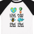 thumbnail image 4 of Inktastic Earth Day Plant a Tree Save the Bees Save the Seas Love Your Mother Earth Boys or Girls Toddler T-Shirt, 4 of 5